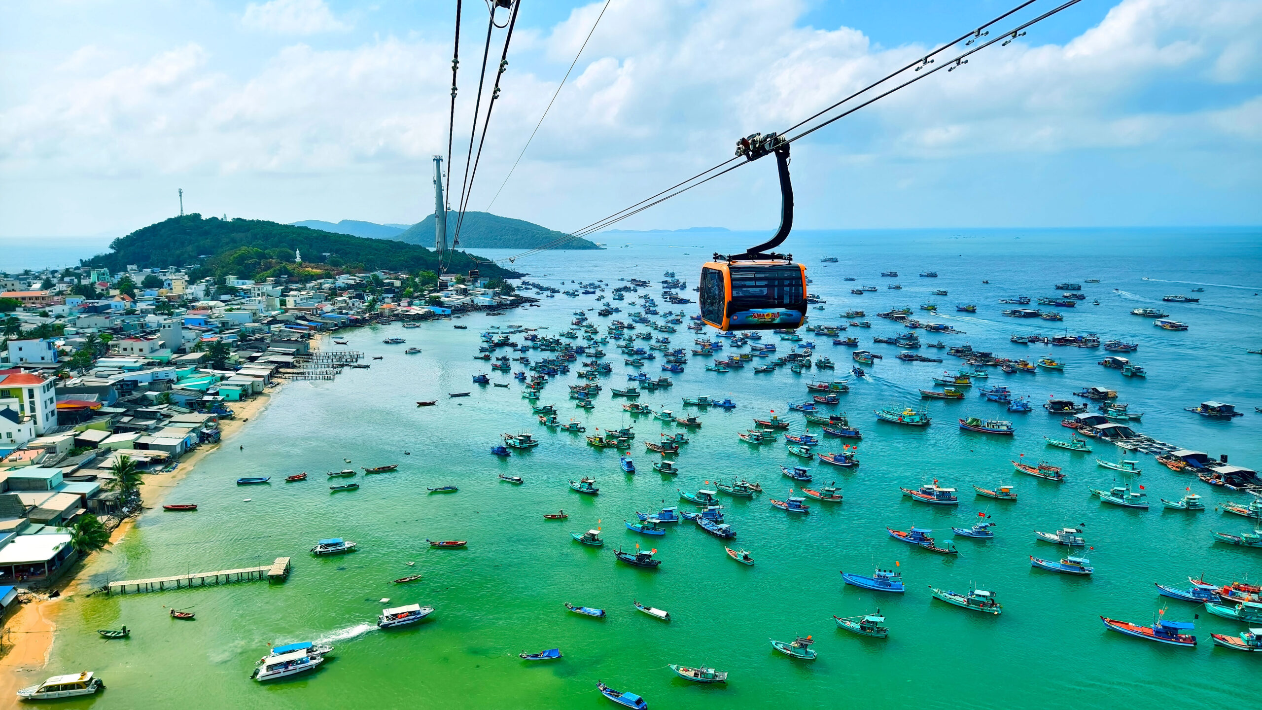 360度全景跨海纜車